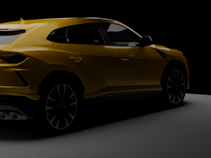 Urus rig animations 3D Модель
