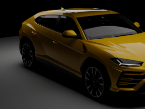 Urus rig animations 3D Модель