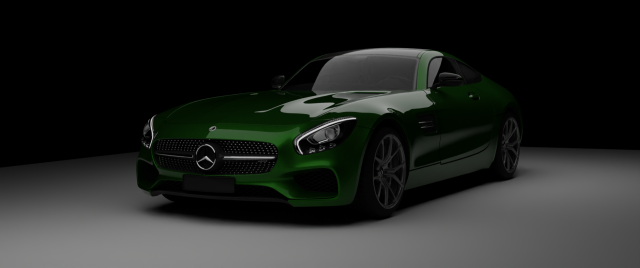 Mercedes AMG GT rig animations 3D 模型 .c4d .max .obj .3ds .fbx .stl .blend 