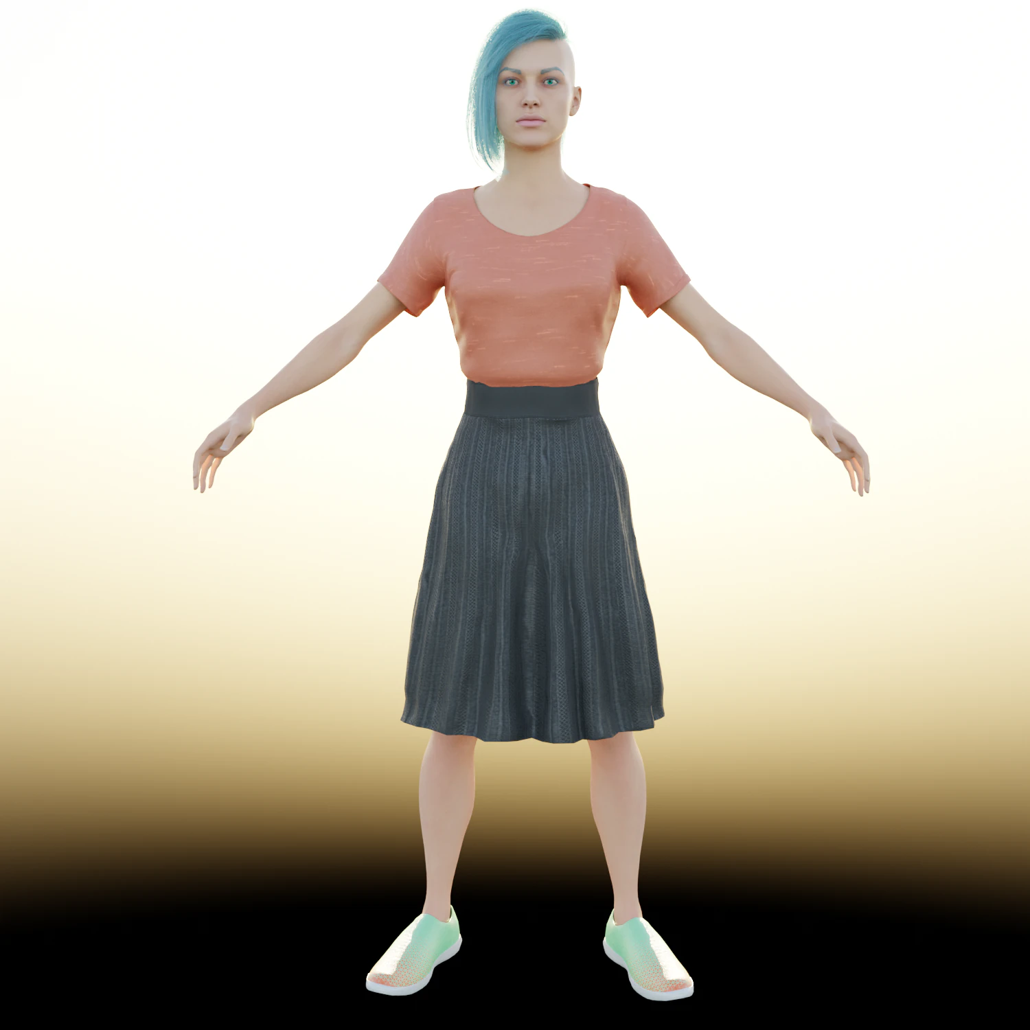 Human 3D Model .c4d .max .obj .3ds .fbx .stl .blend 