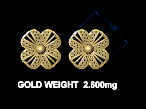 EARRING 001 3D 프린트 모델