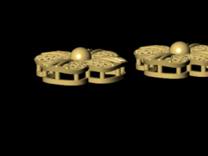 EARRING 001 3D 프린트 모델