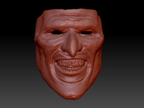 Mask - Terrifier Clown 3D Принт Модель