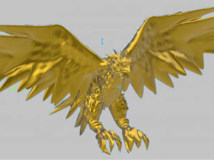 АГУИЛА АРПИА или гарпия 3D Модель