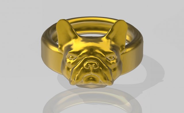 FRENCHIE BULDOG FRANCES 3D 모델 .c4d .max .obj .3ds .fbx .stl .blend 