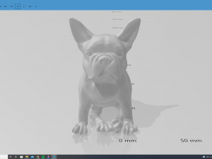 FRENCHIE BULDOG FRANCES 3D Model