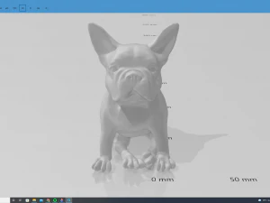 FRENCHIE BULDOG FRANCES 3D Model