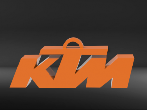 KEY CHAIN KTM 3D Print Model