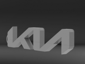 KEY CHAIN KIA 3D-printmodel