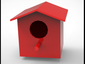 BIRD HOUSE 3D Print Model