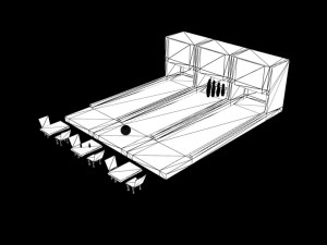 Bowling Model 3D