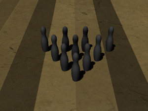 Bowling Pin 3D 모델