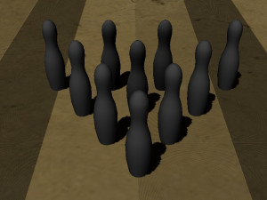 Bowling Pin 3D 모델