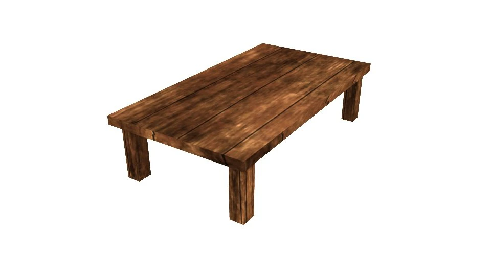 Table - Mesa 3D Model .c4d .max .obj .3ds .fbx .stl .blend