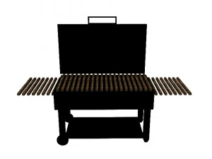 グリル - アサドール 3Dモデル