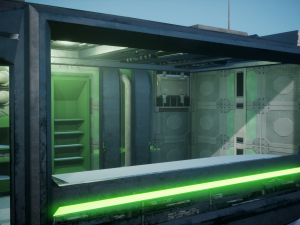 Sci-Fi Modular Building 3D Model