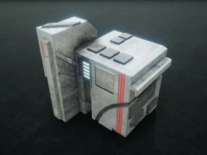 Sci-Fi Assets 3D Model