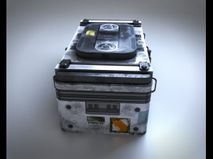 Sci-Fi Container 3D मॉडल