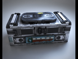 Sci-Fi Container 3D मॉडल