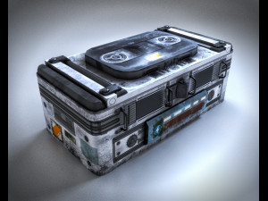 Sci-Fi Container 3D मॉडल