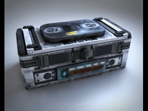 Sci-Fi Container 3D Model
