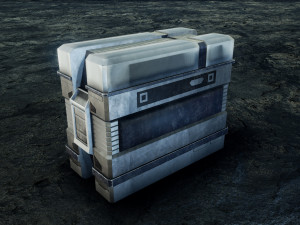 Sci-Fi Container Model 3D