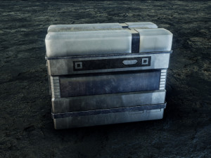 Sci-Fi Container Model 3D