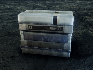 Sci-Fi Container Model 3D