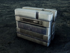 Sci-Fi Container Model 3D