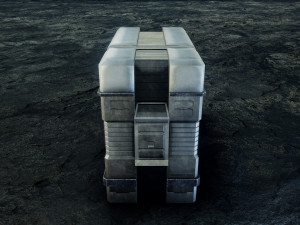 Sci-Fi Container Model 3D