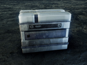 Sci-Fi Container Model 3D