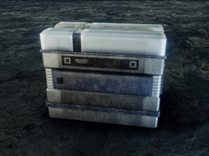 Sci-Fi Container Model 3D