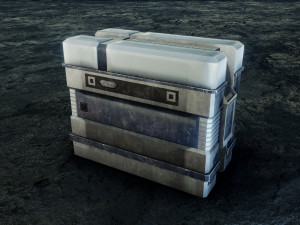 Sci-Fi Container Model 3D