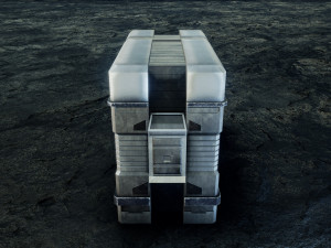 Sci-Fi Container Model 3D