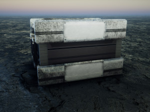 Sci-Fi Container 3D 模型