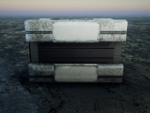 Sci-Fi Container 3D 模型