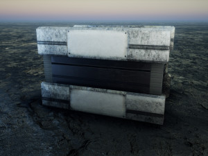 Sci-Fi Container 3D 模型