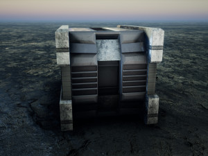 Sci-Fi Container 3D 模型
