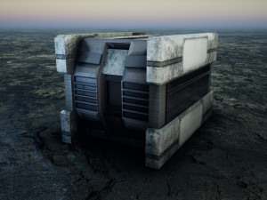 Sci-Fi Container 3D 模型