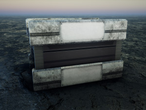 Sci-Fi Container 3D 模型
