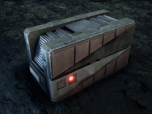 Sci-Fi Container 3D Model