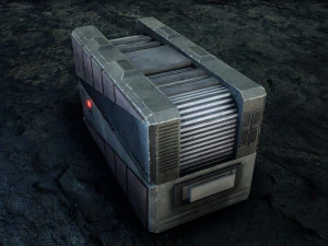 Sci-Fi Container 3D Model