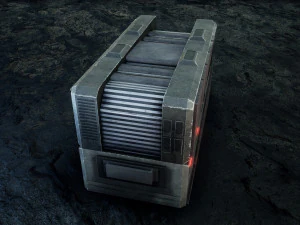 Sci-Fi Container 3D Model