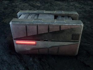 Sci-Fi Container 3D Model