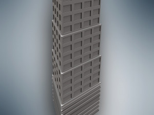 Skyscrapers - 22 Model Pack 3D मॉडल