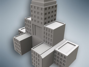 Skyscrapers - 22 Model Pack 3D मॉडल