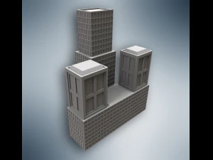 Skyscrapers - 22 Model Pack 3D Model
