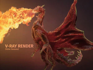 Blood Dragon 3D Model