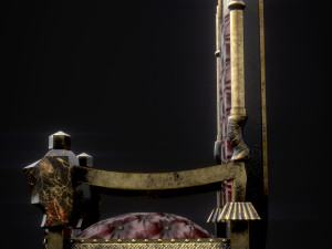 Medieval Chair Modelo 3D