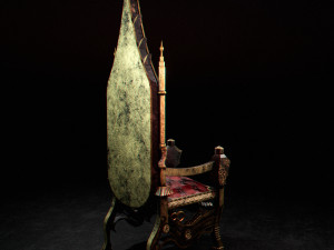 Medieval Chair Modelo 3D